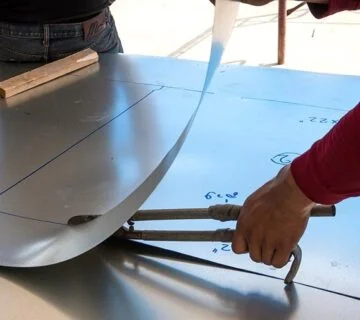 روش برش آلومینیوم