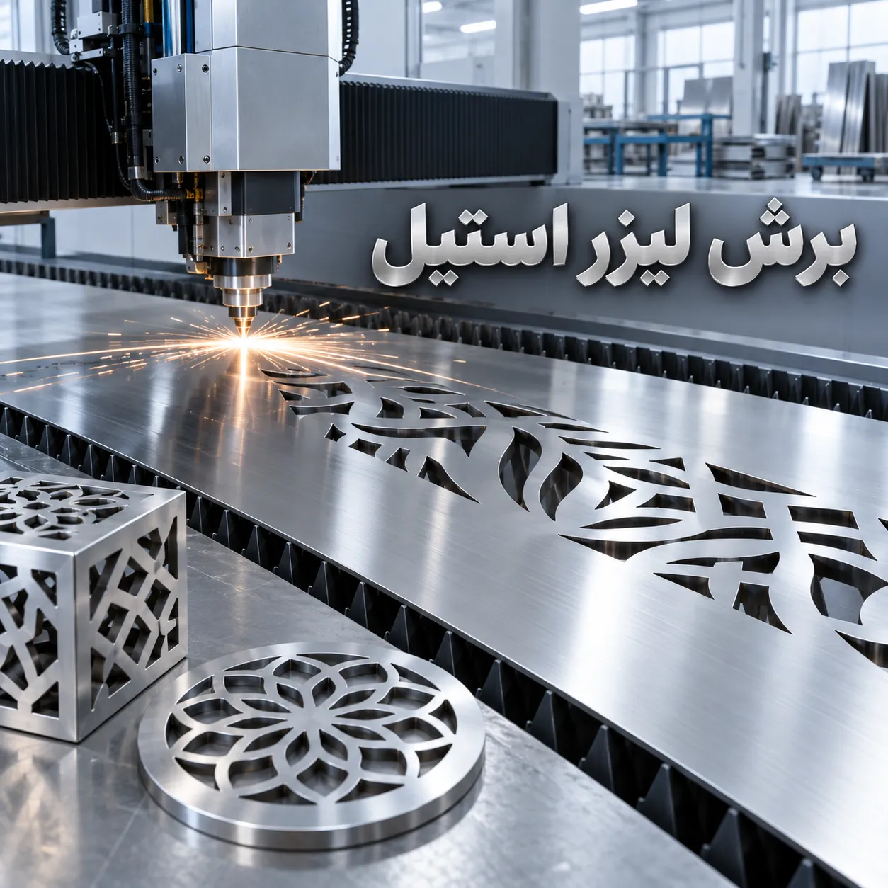 برش لیزر استیل