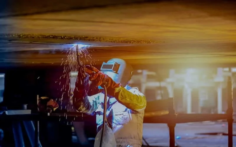 جوشکاری اتصالات عمودی