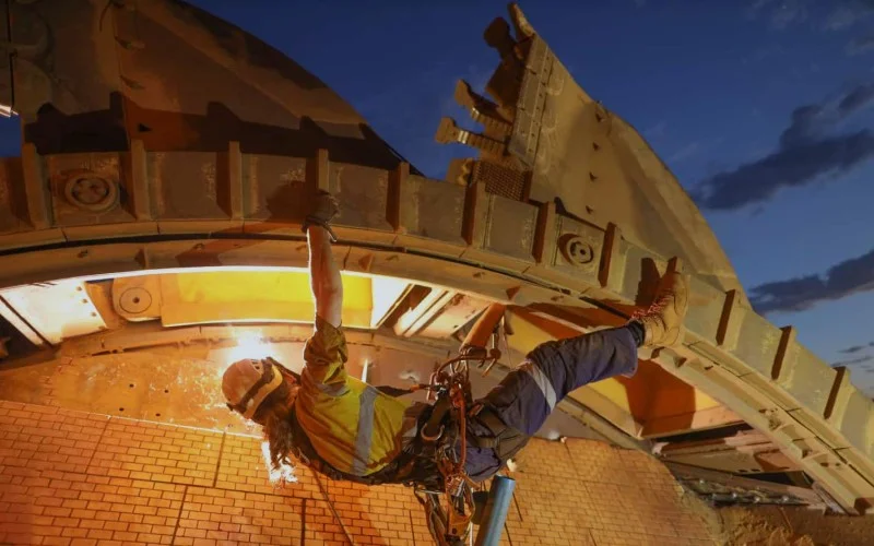 جوشکاری عمودی بالا