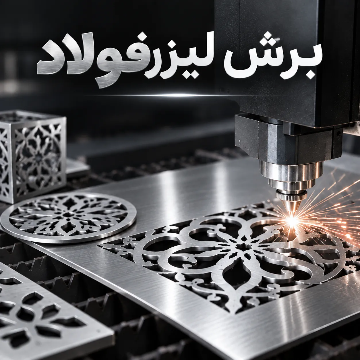 برش لیزر فولاد