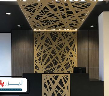 نقش برش لیزر استیل در دکوراسیون داخلی