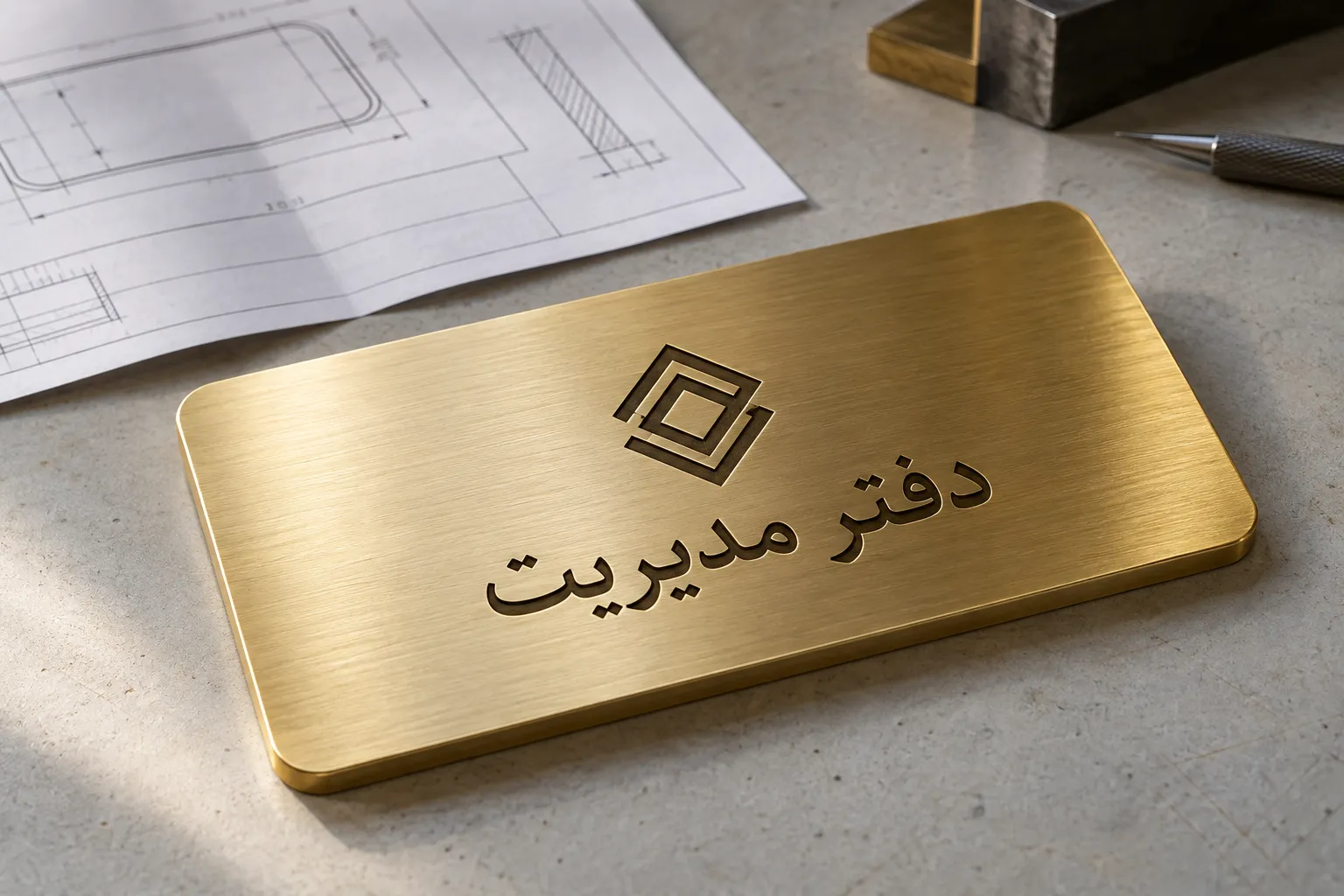 قیمت ساخت پلاک برنجی به چه عواملی بستگی دارد؟